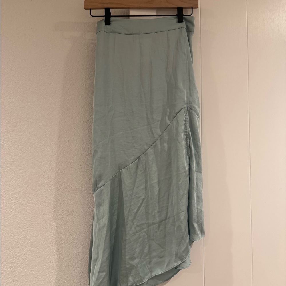 Free People Sage Asymmetric Midi Skirt